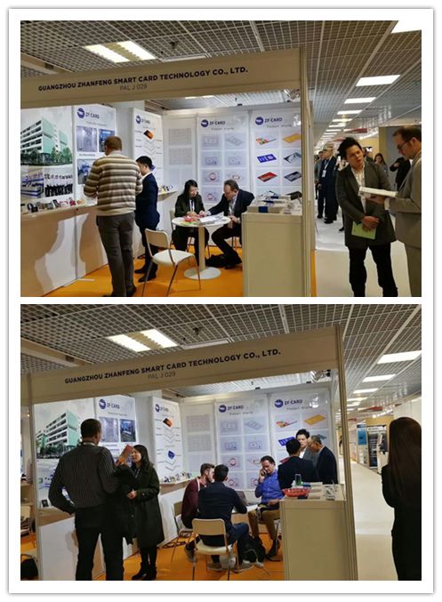 展豐智能卡閃耀亮相2017法國智能卡展 展豐智能卡閃耀亮相2017法國智能卡展